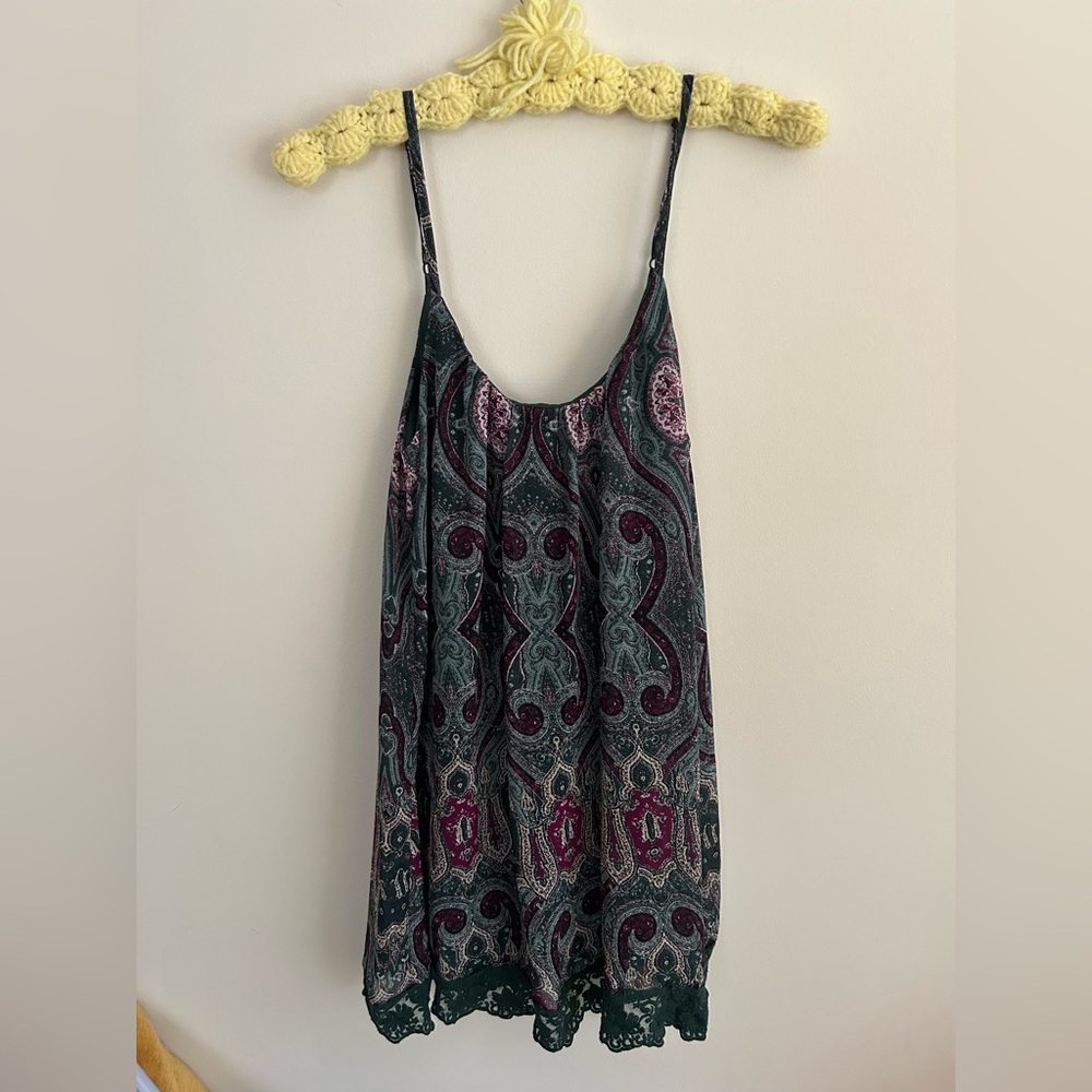Boho Tobi Paisley Mini Dress